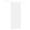 vidaXL Ușă glisantă ORKDAL 93 x 211 cm Lemn prelucrat Alb