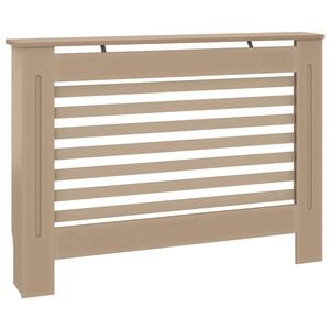 vidaXL Mască pentru calorifer, 112 x 19 x 81,5 cm, MDF