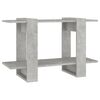 vidaXL Bibliotecă/Separator cameră, gri beton, 80x30x51 cm