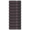 vidaXL Prosoape de m&acirc;ini, FROGN, antracit, 50x100 cm, 360 g/m&sup2;, 100%