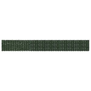 vidaXL Ecran de balcon cu frunze Verde &icirc;nchis 600 x 75 cm