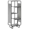 vidaXL Bufet &icirc;nalt Sonoma gri 60 x 37.5 x 144 cm Lemn compozit