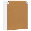 vidaXL Dulap suspendat cu raft Alb 59 x 20 x 71.5 cm Lemn compozit