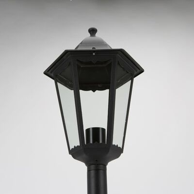 Smartwares Lampă cu stâlp de grădină, 60 W, negru, 175 cm CLAS5000.035