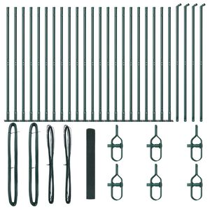 vidaXL St&acirc;lp de gard. Verde