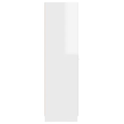 vidaXL Dulap farmacie, alb extralucios, 30x42,5x150 cm, PAL