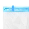 vidaXL Pungi de stocare 50 pcs Transparent și Albastru 100 x 80 cm