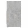 vidaXL Dulap de baie, gri beton, 60x33x61 cm, lemn prelucrat