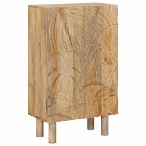 vidaXL Bufet 53 x 30 x 90 cm Lemn Mango Solid și Lemn Stratificat