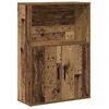 vidaXL Bibliotecă, lemn vechi, 60x24x85 cm, lemn prelucrat