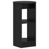 vidaXL Dulap lateral Negru Lemn prelucrat