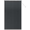 vidaXL Jaluzele venetiene Negru 220 x 130 cm Aluminiu