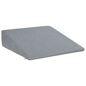 vidaXL Perna wedge 69 x 64 x 19 cm Mediu Spumă cu Memorie Gri