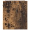 vidaXL Noptiere montate pe perete 2 buc Stejar afumat 38x34x40 cm
