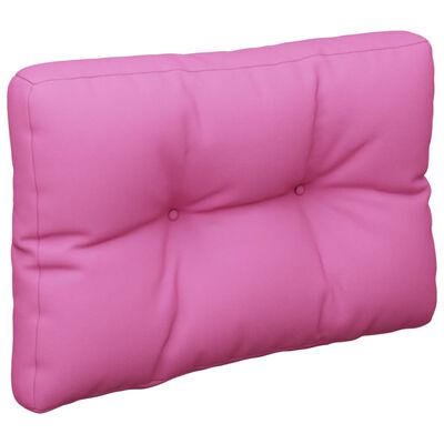 vidaXL Perne de paleți, 2 buc., roz, material textil