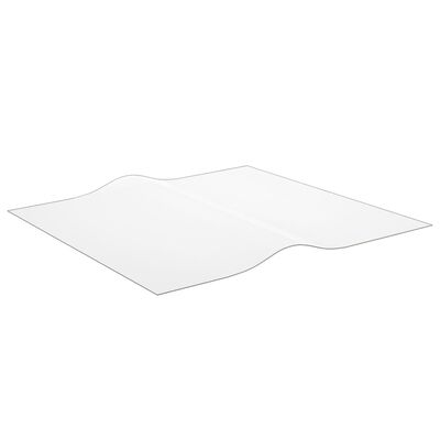 vidaXL Folie de protecție masă, mat, 70 x 70 cm, PVC, 1,6 mm
