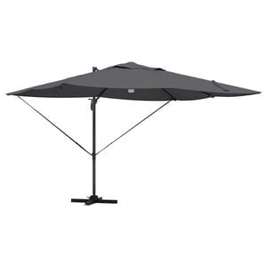 vidaXL Umbrelă de soare Antracit 351 x 250 x 253 cm