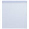 vidaXL Window Film Reglabil Alb Fros 23.6 x 787.4 in PVC