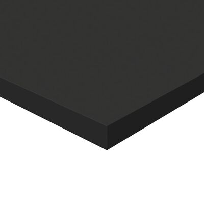 vidaXL Plăci pentru bibliotecă, 8 buc., negru, 60 x 30 x 1,5 cm, PAL