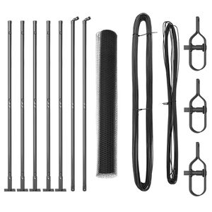 vidaXL St&acirc;lp de gard. Gri