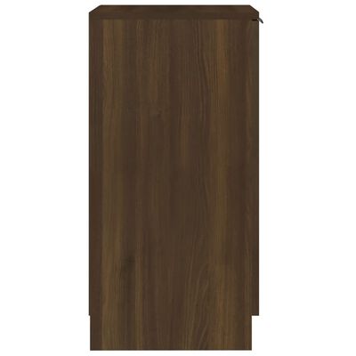 vidaXL Pantofar, stejar maro, 30x35x70 cm, lemn compozit