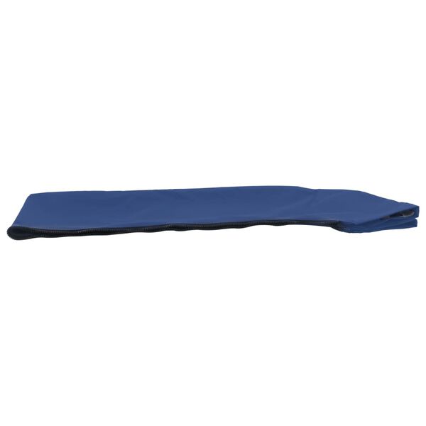 vidaXL Parasolar barcă Bimini cu 4 arcuri, albastru, 243x210x137 cm