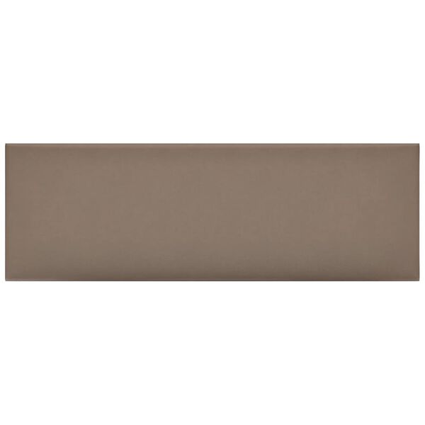 vidaXL Panouri de perete 12 buc. cappuccino 90x30 cm piele eco 3,24 m&sup2;
