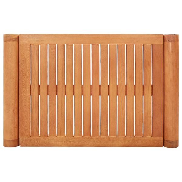 vidaXL Bancă de grădină, 64 cm, lemn masiv de eucalipt