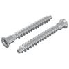 vidaXL Șuruburi confirmat 2 buc. Argintiu &Oslash;7 x 58 mm Metal