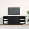 vidaXL Cabinet TV Stejar Negru 120 x 30 x 40,5 cm Lemn compozit