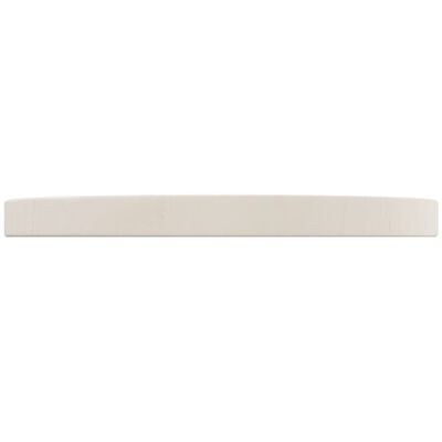 vidaXL Blat de masă, alb, Ø30x2,5 cm, lemn masiv de pin