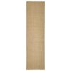 vidaXL Covor din sisal pentru ansamblu de zg&acirc;riat, 66x250 cm