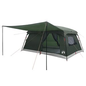 vidaXL Cort de Familie Verde Army 500 x 400 x 230 cm Poliester și oțel
