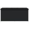 vidaXL Bancă de depozitare, negru, 102x42x45 cm, lemn prelucrat