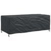 vidaXL Husă pentru mobilă Simplu Negru 229 x 113 x 73 cm 210D