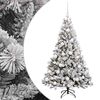 vidaXL Brad de Crăciun artificial cu globuri 120 cm 150 LED-uri