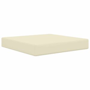 vidaXL Perna pentru canapea de exterior Crem 60 x 60 x 8 cm Poliester