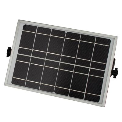 Eurotrail Panou solar de camping, negru, 25,5x16x10 cm