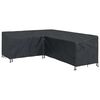 vidaXL Husă pentru mobilă 250 x 180 x 80 cm Material Oxford 420D Negru