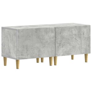 vidaXL Cabinet TV Gri Beton Lemn prelucrat