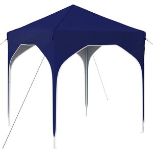 vidaXL Cort de Petrecere Pop-up 194 x 194 x 245 cm albastru