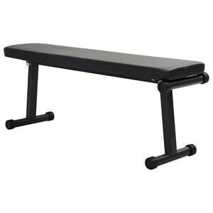vidaXL Bancă de greutăți Manual Negru 108 x 27 x 41 cm