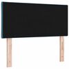vidaXL Tăblie cap cu headboard Albastru &icirc;nchis 100 cm Catifea