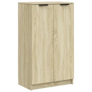 vidaXL Pantofar, stejar sonoma, 59x35x100,5 cm, lemn compozit