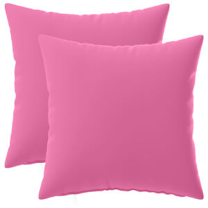 vidaXL Husă pentru pernă 2 pcs HEERLEN Roz 30 x 30 cm Poliester