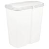 vidaXL Coș de gunoi Alb 48,5 x 28 x 51 cm PP