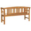 vidaXL Bancă de trandafir Natural 157 x 46 x 82,5 cm