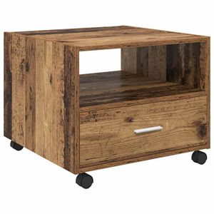 vidaXL Masă de cafea Lemn Vechi 55 x 55 x 45cm Lemn prelucrat