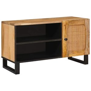 vidaXL Cabinet TV Maro 80 x 33 x 46 cm Lemn de mango solid