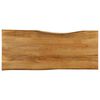 vidaXL Blat masă, 140x60x2,5 cm, lemn masiv mango